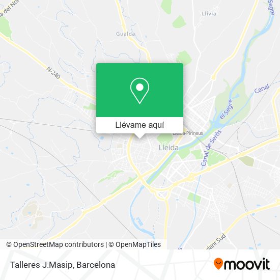 Mapa Talleres J.Masip