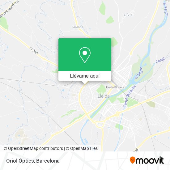 Mapa Oriol Òptics