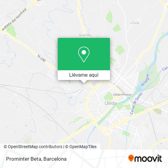 Mapa Prominter Beta