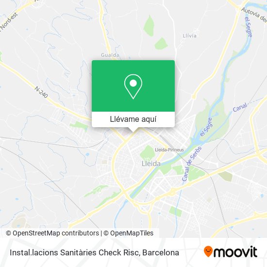 Mapa Instal.lacions Sanitàries Check Risc