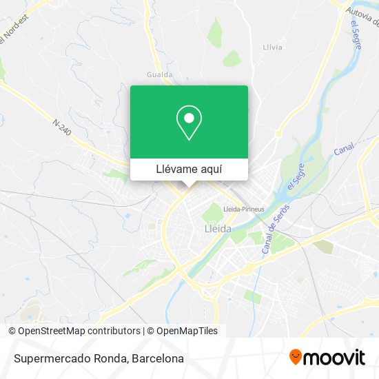 Mapa Supermercado Ronda
