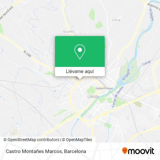 Mapa Castro Montañes Marcos