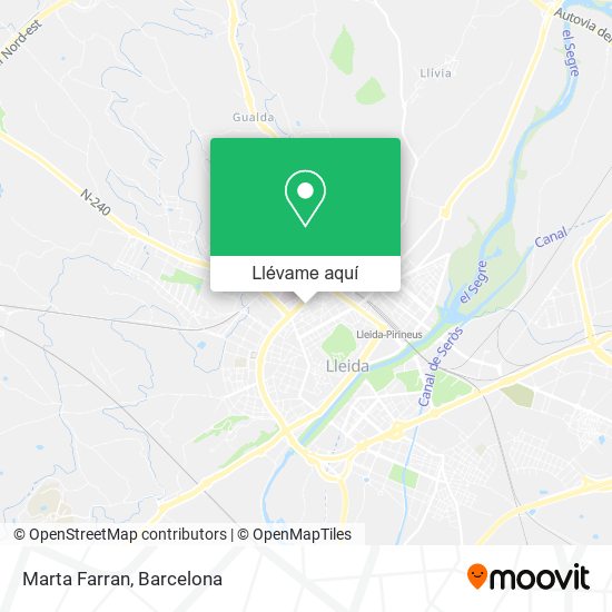 Mapa Marta Farran