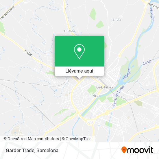 Mapa Garder Trade