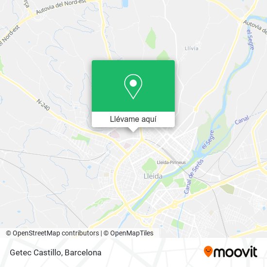 Mapa Getec Castillo