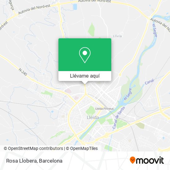 Mapa Rosa Llobera