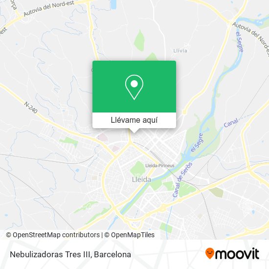 Mapa Nebulizadoras Tres III