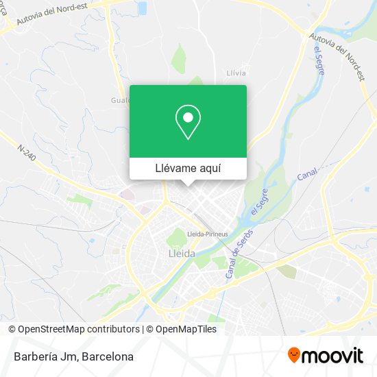 Mapa Barbería Jm