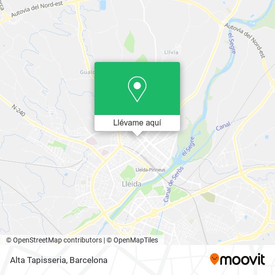 Mapa Alta Tapisseria