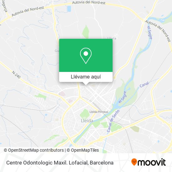 Mapa Centre Odontologic Maxil. Lofacial