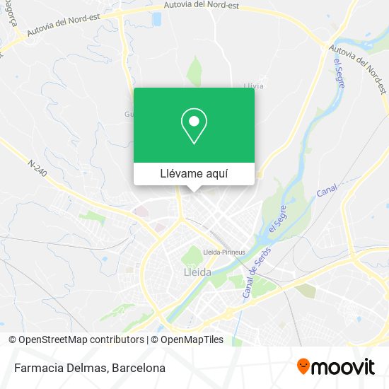 Mapa Farmacia Delmas