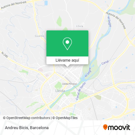 Mapa Andreu Bicis