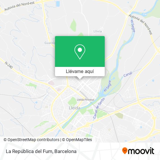 Mapa La República del Fum