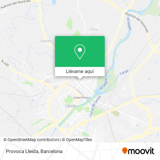 Mapa Provoca Lleida