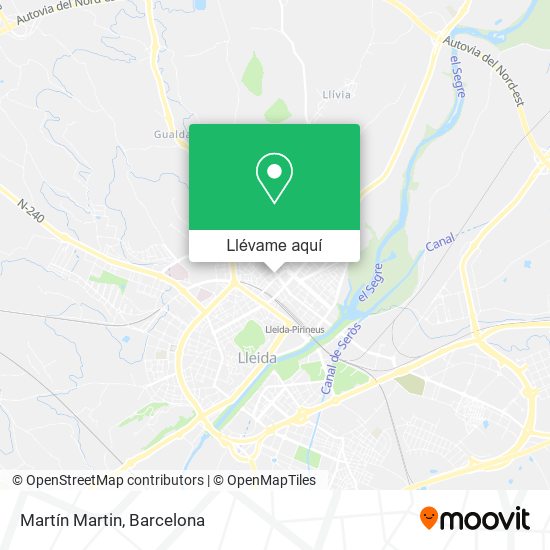 Mapa Martín Martin