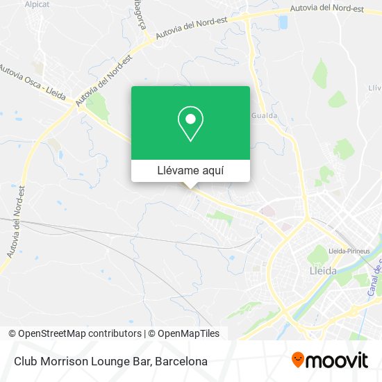 Mapa Club Morrison Lounge Bar