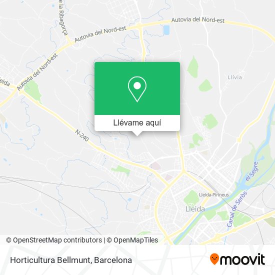 Mapa Horticultura Bellmunt