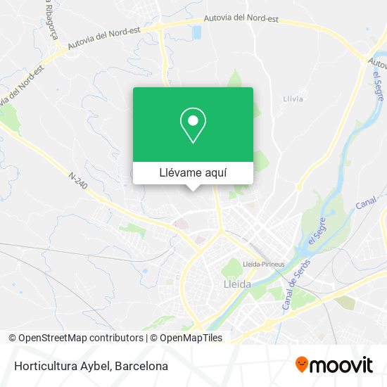 Mapa Horticultura Aybel