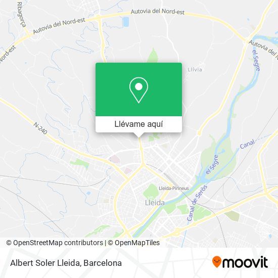 Mapa Albert Soler Lleida