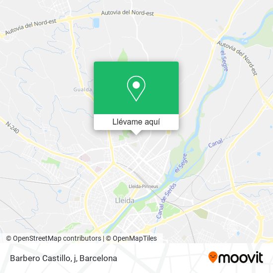 Mapa Barbero Castillo, j