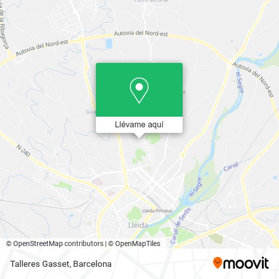 Mapa Talleres Gasset