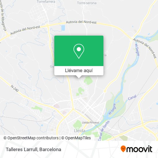 Mapa Talleres Larrull