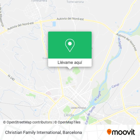 Mapa Christian Family International