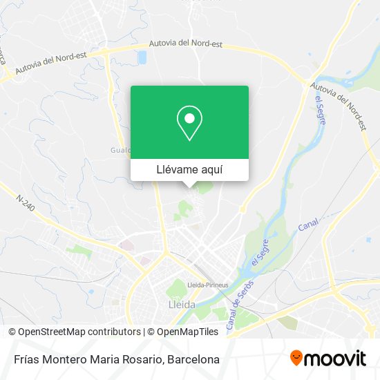 Mapa Frías Montero Maria Rosario