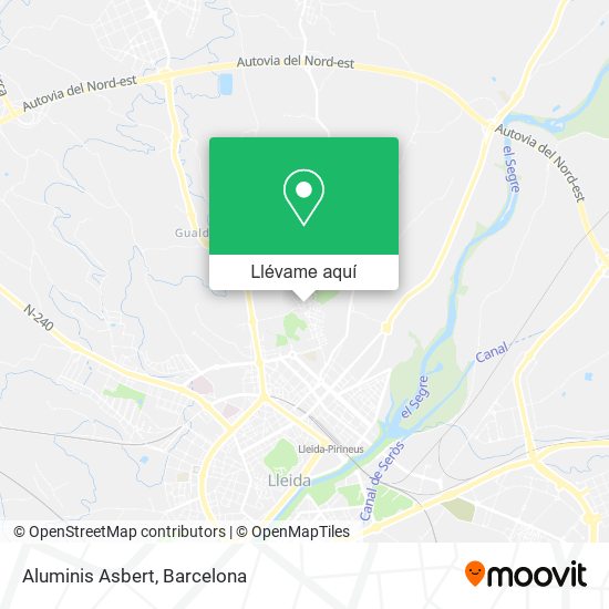 Mapa Aluminis Asbert