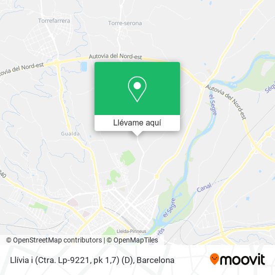 Mapa Llívia i (Ctra. Lp-9221, pk 1,7) (D)