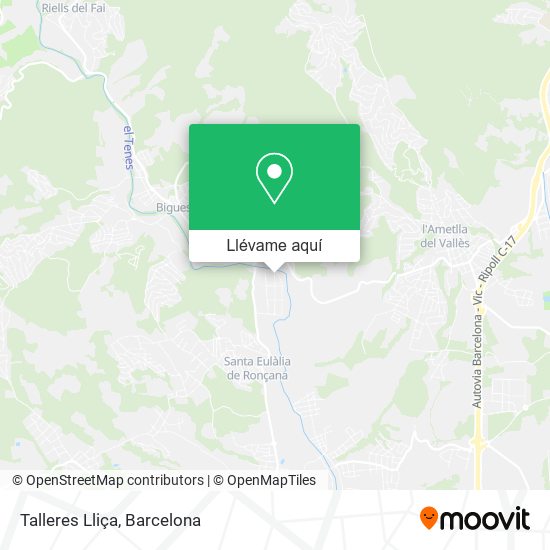 Mapa Talleres Lliça