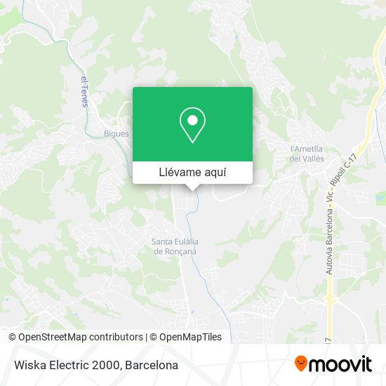 Mapa Wiska Electric 2000