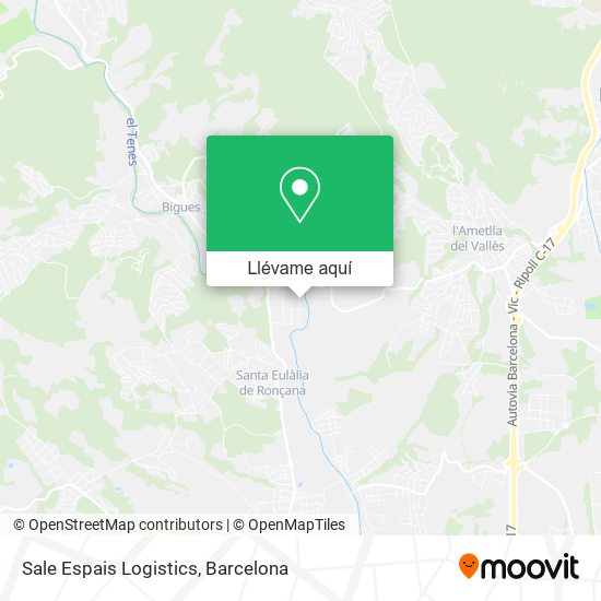 Mapa Sale Espais Logistics