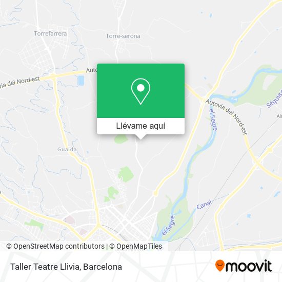 Mapa Taller Teatre Llivia