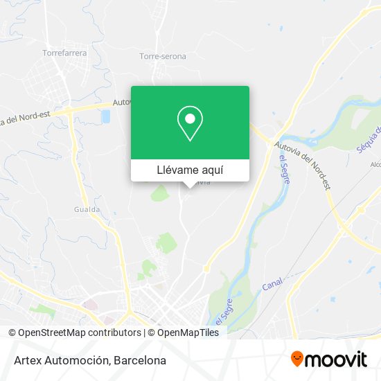 Mapa Artex Automoción
