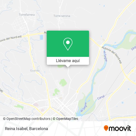 Mapa Reina Isabel