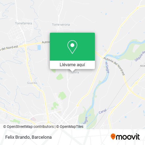 Mapa Felix Brando