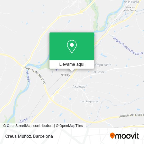 Mapa Creus Muñoz