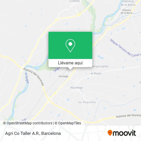 Mapa Agri Co Taller A.R.