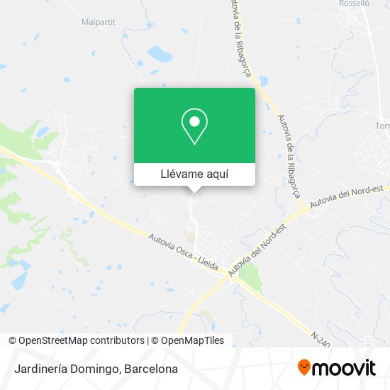 Mapa Jardinería Domingo