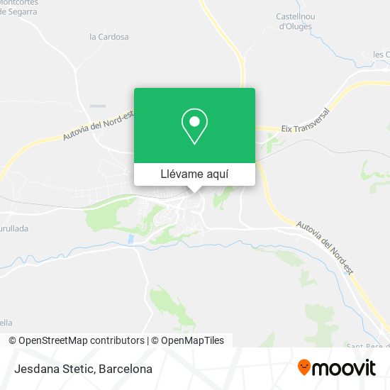 Mapa Jesdana Stetic