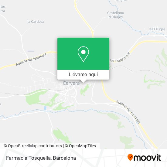 Mapa Farmacia Tosquella