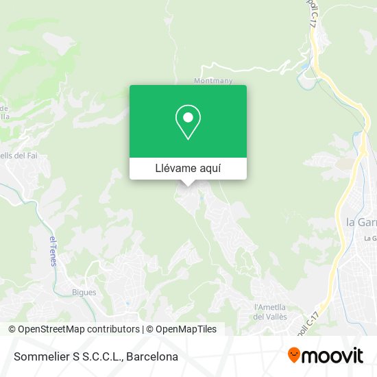 Mapa Sommelier S S.C.C.L.