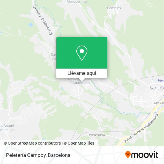 Mapa Peletería Campoy