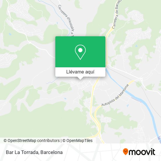 Mapa Bar La Torrada