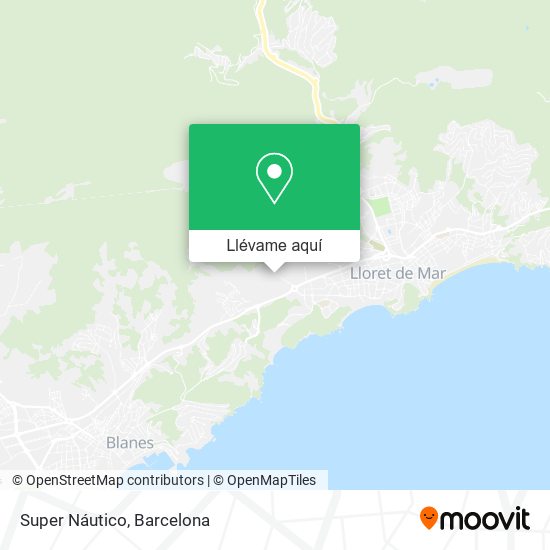 Mapa Super Náutico