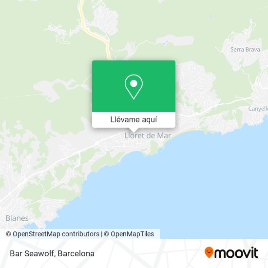 Mapa Bar Seawolf