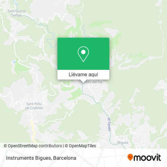 Mapa Instruments Bigues
