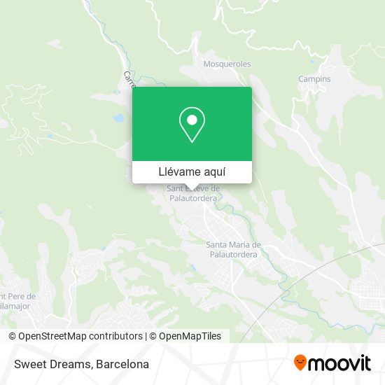 Mapa Sweet Dreams