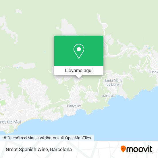 Mapa Great Spanish Wine